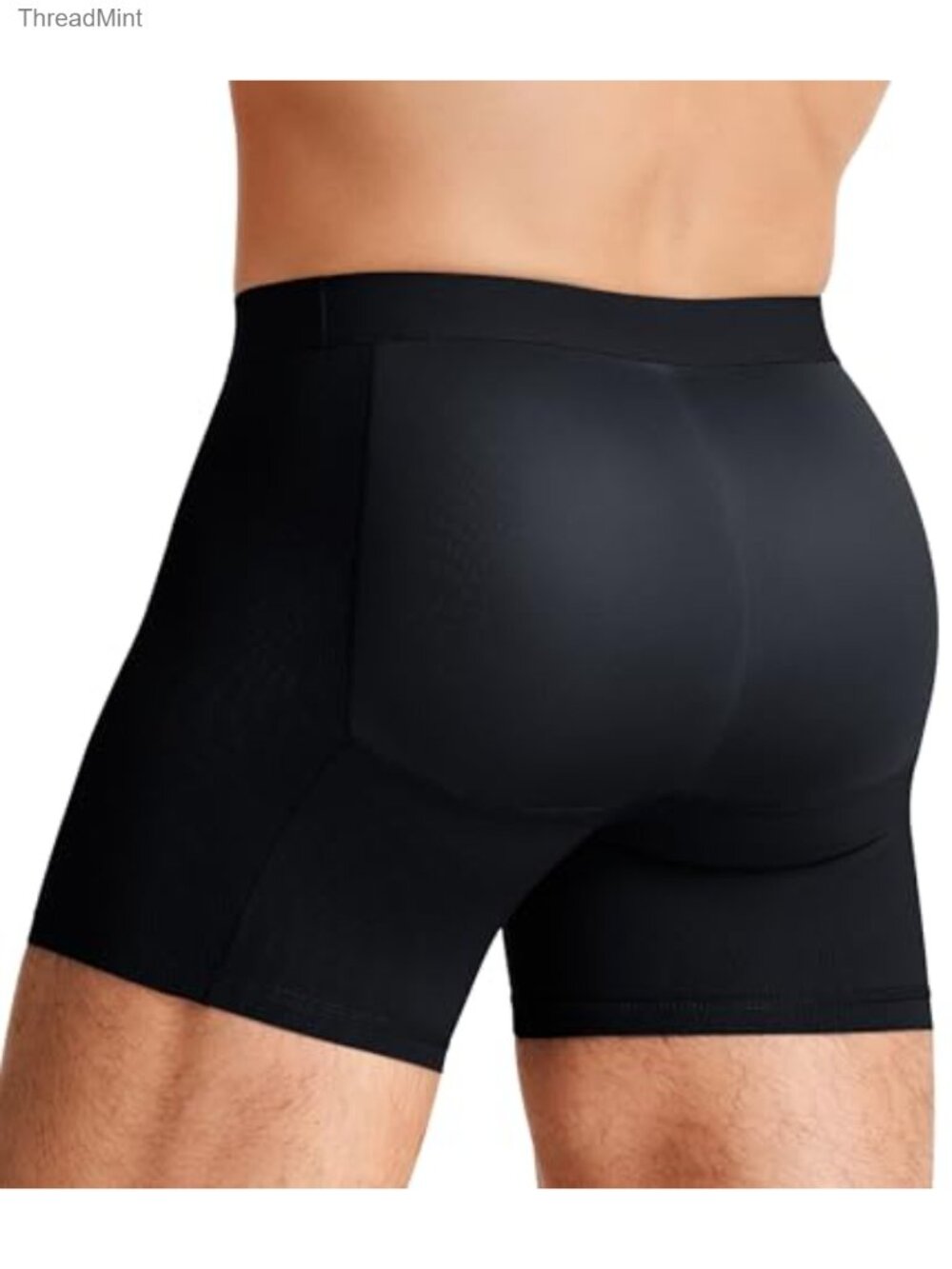 Men's Padded Boxer Briefs Tummy Control Shapewear Butt Lifter